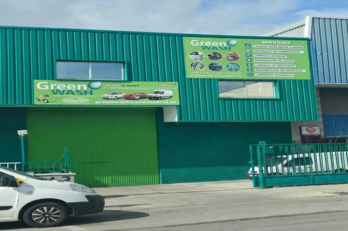 Centro Green Wash en nave o local industrial